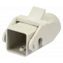 Carcasa de acoplamiento Harting M20 19200030720 IP65 — carcasa de protección de metal para prensaestopas