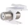 Módulo Keystone S/CONN ShiverPeaks 08-10071-5 plano plata blanco conector hembra F
