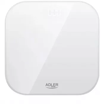 Báscula de baño Adler | AD 8188 | Carga máxima 180 kg | Precisión 100 g | Blanca
