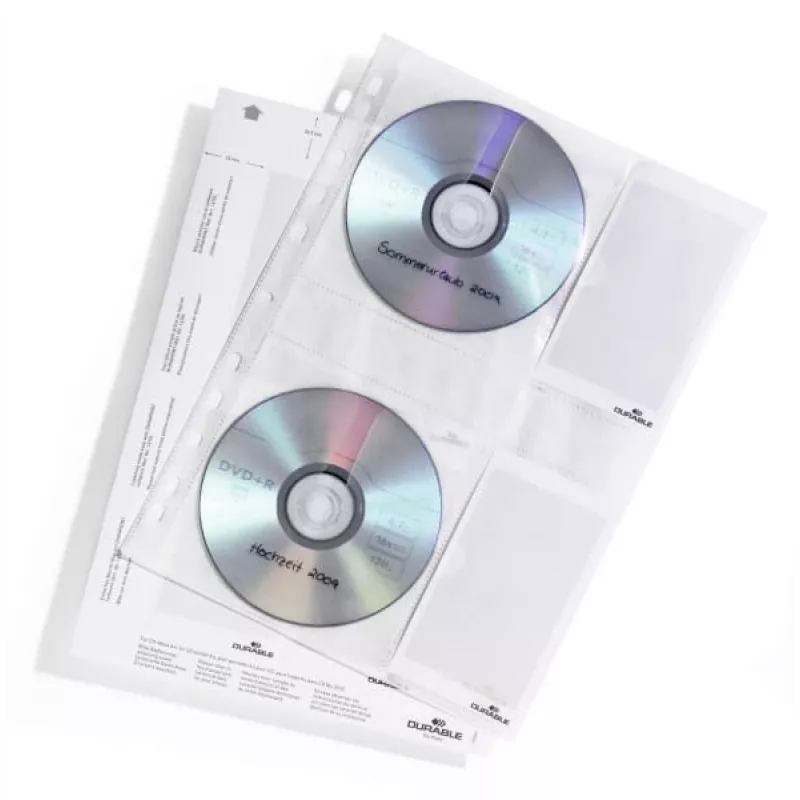 Funda para CD Durable 522219 transparente