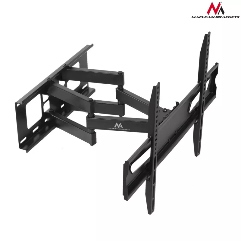 Maclean MC-723 B - soporte de pared para pantalla 37-70, 600x400 VESA, para máx. 40 kg, negro