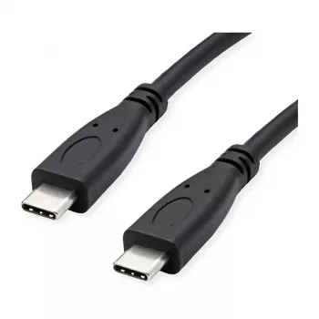 ROLINE RM Cable USB 3.2 Gen 2, C-C, macho/macho, 4K UHD-1, 10Gbit/s, Emark, 100W, negro, 1 m