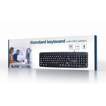 Teclado estándar USB para personas mayores