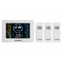 Estación meteorológica inalámbrica BLAUPUNKT WS40WH con monitor de temperatura y humedad interior/exterior