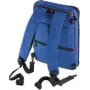 Mochila urbana TROIKA SAFTSACK azul — poliéster, 270×53×365 mm
