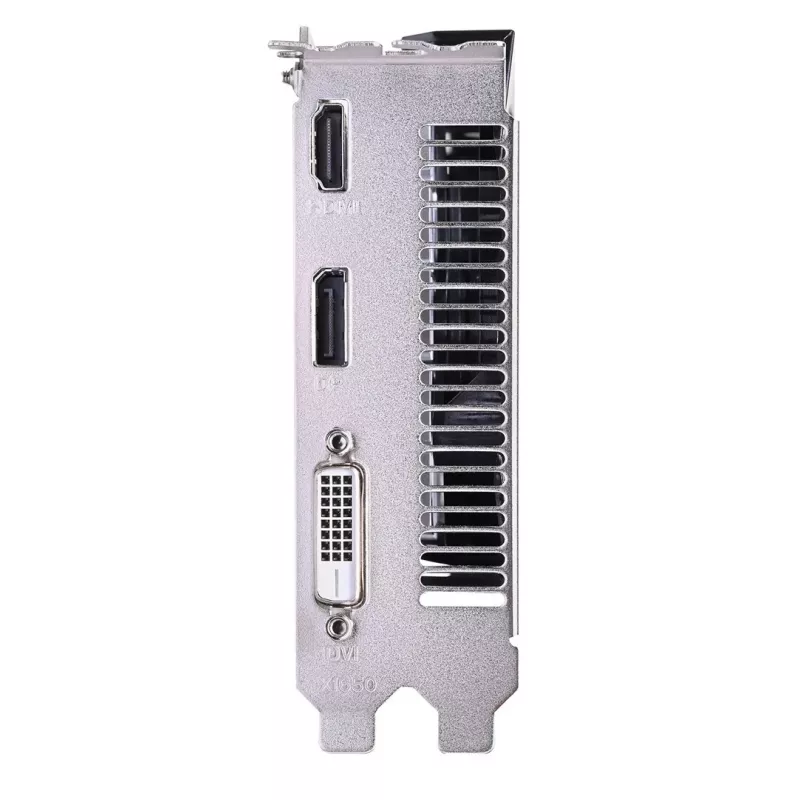 Tarjeta gráfica BIOSTAR GeForce GTX 1050 VN1055XF41, 4 GB GDDR5, 128 bits, PCIe 3.0, 1354 MHz, 2 ventiladores, DVI-D/HDMI/DisplayPort, negra