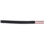 Cable de altavoz ShiverPeaks 21106-CCA 2x0,75 mm² CCA negro 100 m