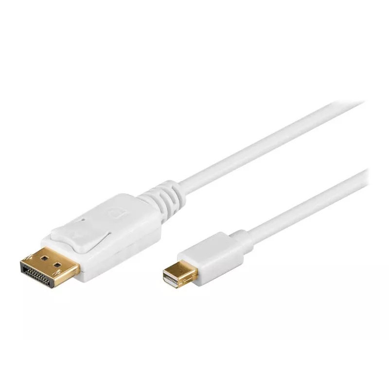 Cable adaptador Wentronic Goobay DisplayPort a Mini DisplayPort 1.2, 1 m - conector macho Mini DisplayPort > conector macho DisplayPort (52858)