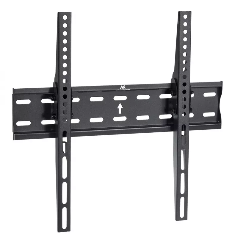 MACLEAN BRACKETS MC-862 soporte de TV original extra estable ajustable fácil montaje 26-55 40kg universal negro máx Vesa 400x400