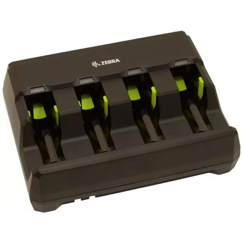 Cargador de dispositivo móvil Zebra SAC3600-4001CR para lector de códigos de barras negro AC interior
