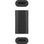 Adaptador de cable CoreParts MBXUSBC-AC0007 USB-C (H) negro