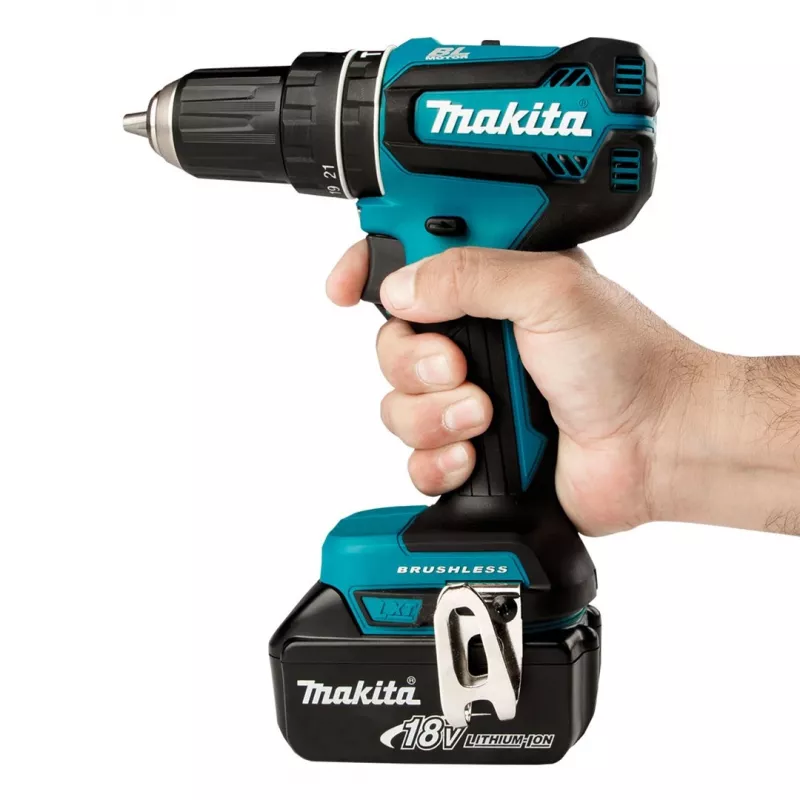 Taladradora Makita DHP485Z Sin llave 1,1 kg Negro, Azul