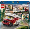 Juguete de construcción LEGO City Autocaravana de aventura 60454, 385 piezas, altura 80 mm, para niños a partir de 6 años