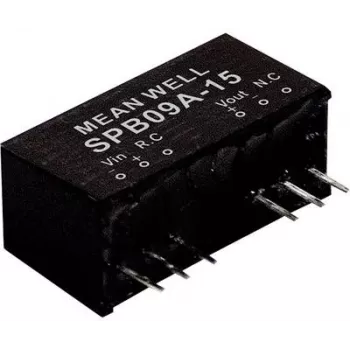 Fuente de alimentación Mean Well SPB09C-05 — 9 W, entrada 36–75 V, salida 5 V