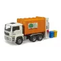 Bruder 02772 MAN TGA camión de basura de carga trasera, vehículo de juguete