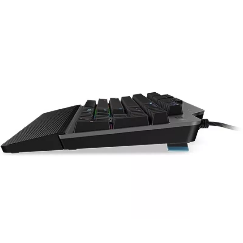 Teclado mecánico gaming Lenovo Legion K500 – tamaño completo 104 teclas USB, QWERTY US English, retroiluminación RGB, gris/negro