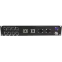 Frontal para rack Omnitronic Z-19 — 8× Speakon D-Type, 4× NL8, 2U