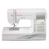 Máquina de coser SINGER Quantum Stylist 9960 — 600 puntadas, 13 programas automáticos de ojal, sistema de brazo libre