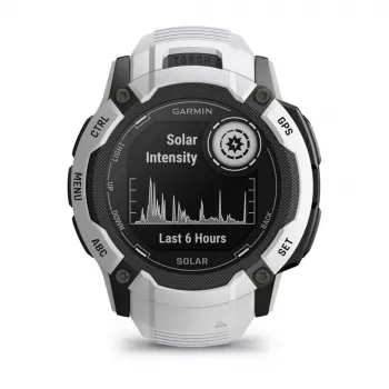 Garmin Instinct 2X Solar 2,79 cm (1,1) MIP 50 mm Digital 176 x 176 píxeles Pantalla táctil Blanco GPS (satélite)