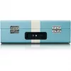 Tocadiscos de accionamiento por correa Lenco TT-110 Azul Blanco semiautomático