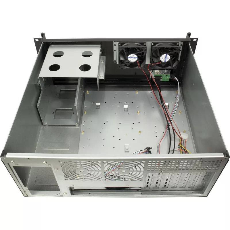 Servidor rack Inter-Tech 4U-K-439L Negro