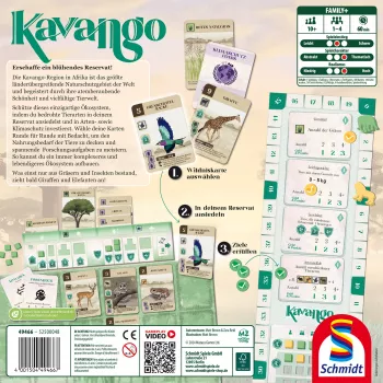 Kavango, juego de mesa