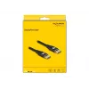 Cable DisplayPort DeLOCK 8K 60 Hz 3 m negro metal