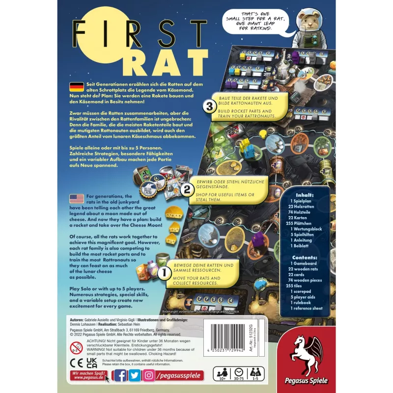 Pegasus Spiele 51232G juego de mesa estrategia