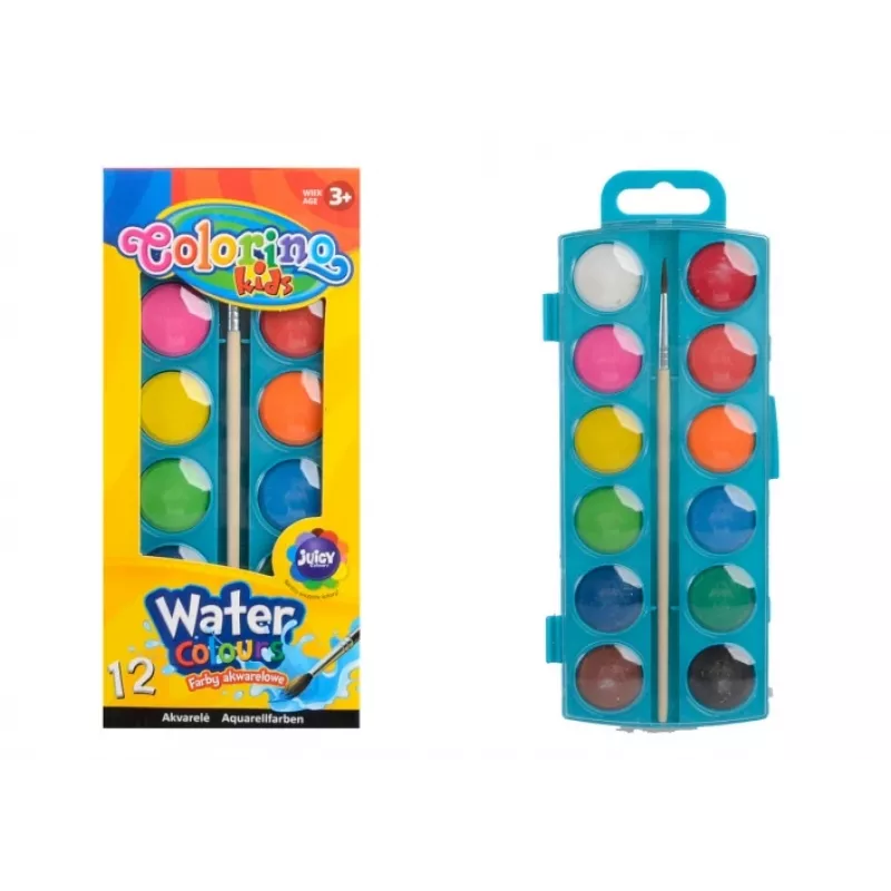 Acuarelas Colorino Kids pequeñas 12 colores