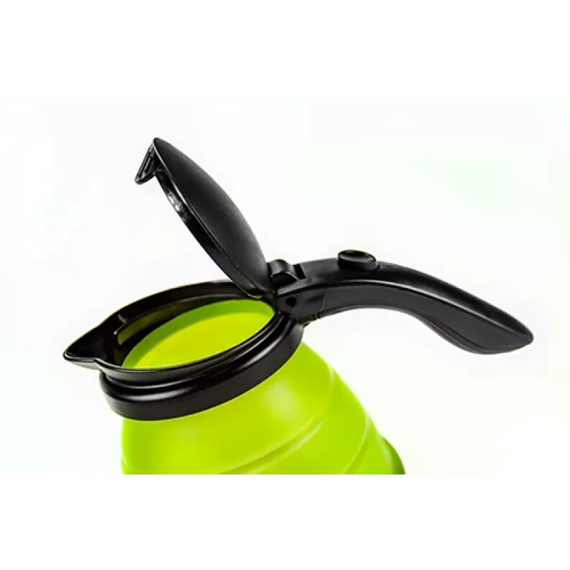 Hervidor Camry Premium CR 1265 0,5 L 750 W negro, verde