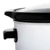 Adler AD 6413r Olla de cocción lenta, 5,8L, Blanco