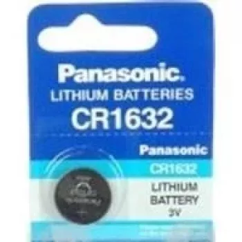 Panasonic CR1632 - litio - 3V - 140 mAh - 1,8g (0.0635 oz) (CR1632EL/1B)