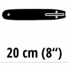 Espada Einhell 4500194 20 cm negro
