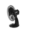 Mesko | Ventilador | MS 7309 | Ventilador de mesa | Negro | Diámetro 30 cm | Niveles de velocidad 3 | Oscilación | 40 W | No