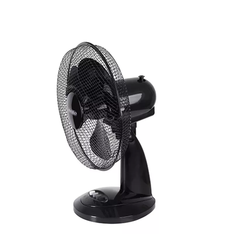 Mesko | Ventilador | MS 7309 | Ventilador de mesa | Negro | Diámetro 30 cm | Niveles de velocidad 3 | Oscilación | 40 W | No