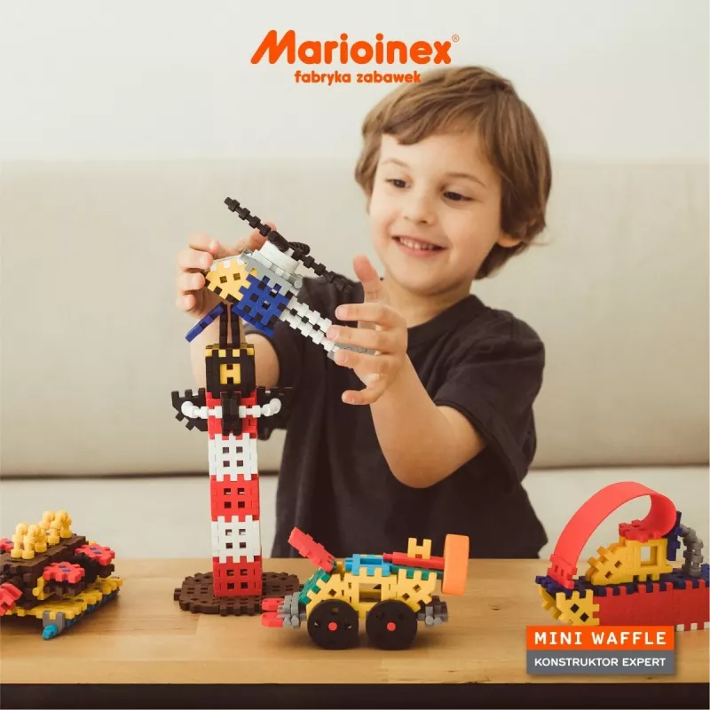 Marioinex Mini Waffle bloques de construcción Constructor Expert, 501 piezas