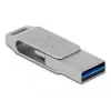 Memoria USB DeLOCK 16GB USB-C Type-A carcasa metálica