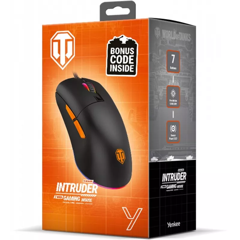 Ratón gaming con cable YENKEE INDRUDER WT200 USB