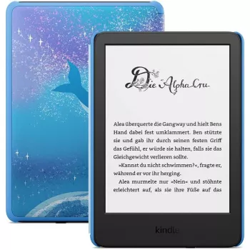 eReader Amazon Kindle Kids Pantalla Táctil 16 GB Wi-Fi Negro Azul