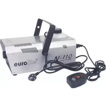 Máquina de niebla EUROLITE N-110 con mando a distancia — máquina de niebla de escenario compacta N-110