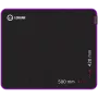 Alfombrilla gaming Lorgar Main 315, superficie de alta velocidad, base de goma antideslizante violeta, tamaño: 500 mm x 420 mm x 3 mm, peso 0,39 kg