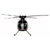 Amewi Helicóptero RC MD500 Batería Li-Po 350mAh Plata/Rojo (25354)