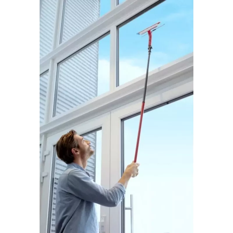 Herramienta de limpieza de ventanas Vileda 123389 roja