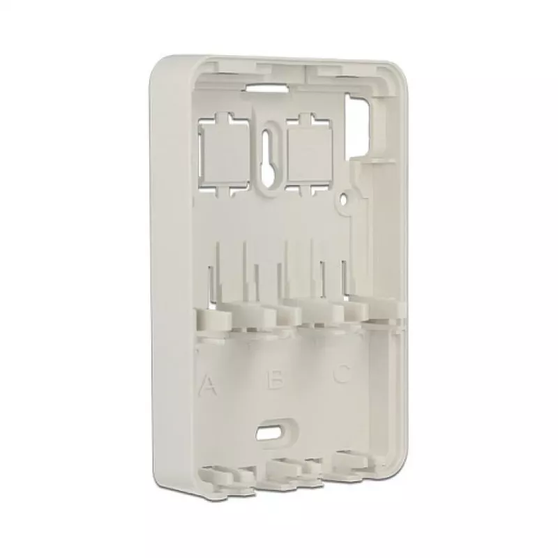 Delock 86262 Caja Keystone de superficie, 3 puertos, blanca (RAL 9010)