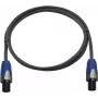 Cable de altavoz PSSO 3022790K 2x2,5 mm 1,5 m, negro