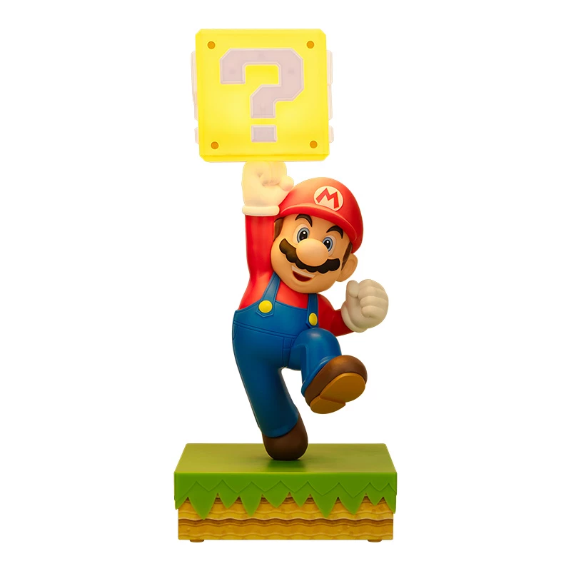 Lámpara de mesa Paladone Super Mario Diorama Light — diorama decorativo iluminado para escritorio o estantería