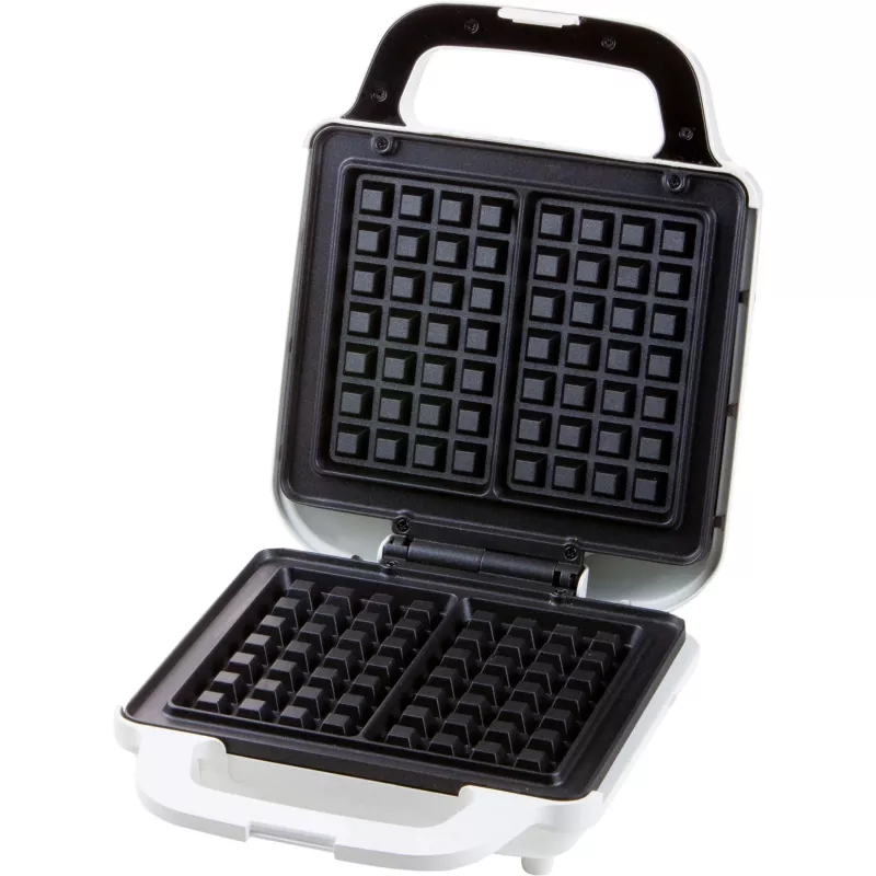 Gofrera Domo DO9222W 2 gofres 900 W negro blanco