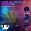 Extralink Gaming | Silla gaming | Oficina, giratoria, asiento envolvente, negra, G-524