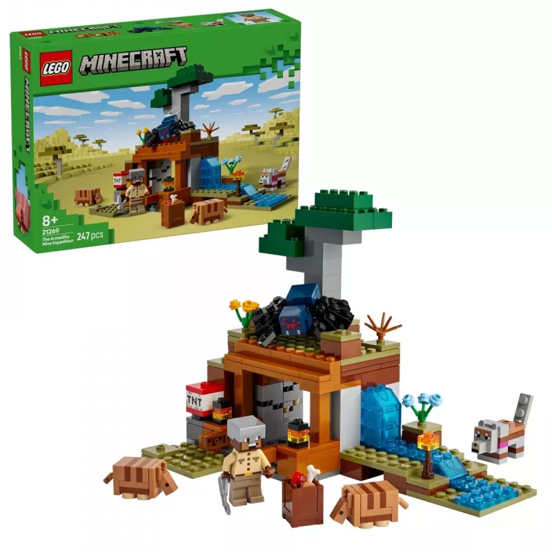 LEGO MINECRAFT 21269 La expedición minera del armadillo