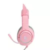 Auriculares Onikuma K9 rosa RGB gaming